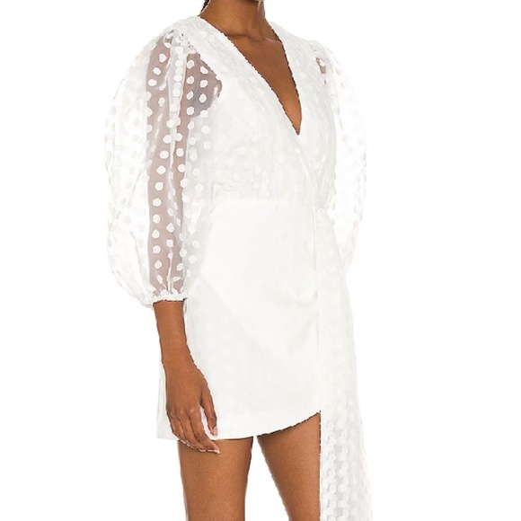 Lovers + Friends Alize Mini Dress - White, NWT, Size S - Picture 4 of 4
